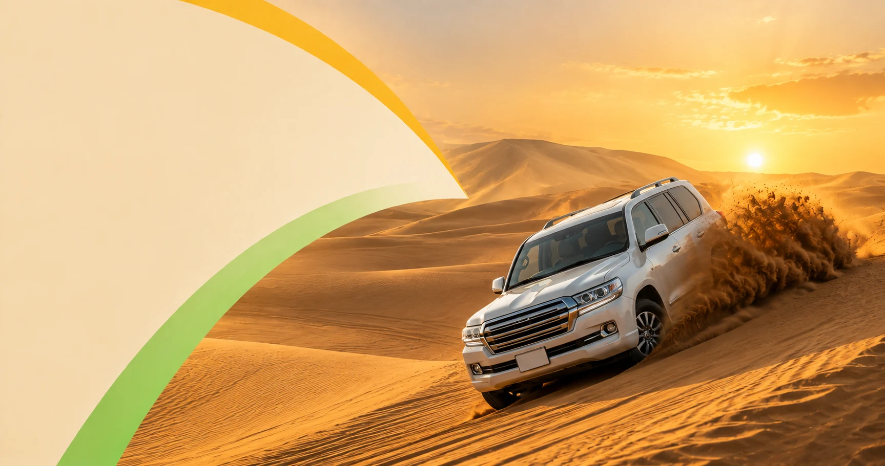 Dune bashing Dubai